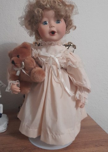 Bej Bebek ve Peluş Ayı Oyuncak Seti - Görsel 14