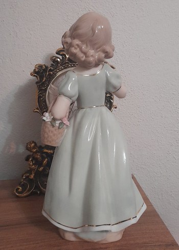 Beyaz Elbiseli Kız Figürü kusursuz - Görsel 6