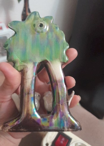 Beyaz ve Gri Kuş Figürlü Dekoratif Objeler - Görsel 15