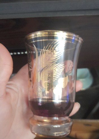 Bordo ve Altın Detaylı Cam Sürahi Seti - Görsel 12