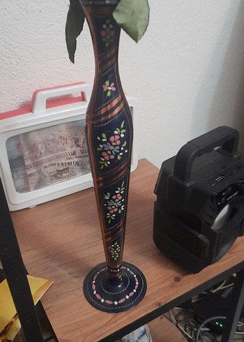 vintage el yapımı bakır vazo - Görsel 2