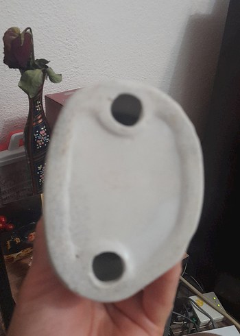 Pastel Renkli Çift Figürlü Porselen Biblo - Görsel 5