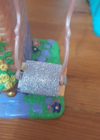 Pastel Pembe Oyuncak Şato ve Bebek Seti - Görsel 16