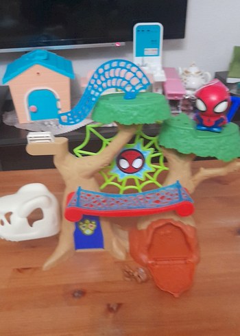 Renkli Örümcek Adam Temalı Oyun Seti - Görsel 18