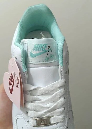 Nike Beyaz Yeşil Platform Spor Ayakkabı - Görsel 6