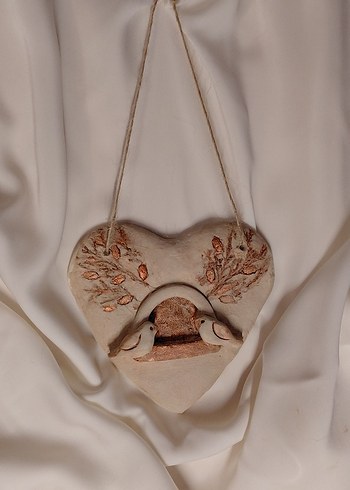 Bej Kuş Figürlü Dekoratif Biblo - Görsel 3