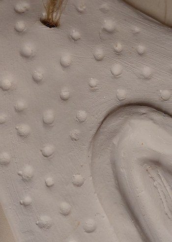 doku detaylı kalp duvar süsü - Görsel 3