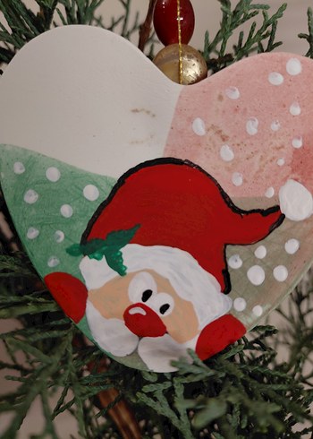 6lı set yılbaşı ağaç süsleri - Görsel 4