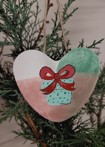 6lı set yılbaşı ağaç süsleri - Görsel 8