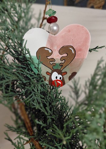 6lı set yılbaşı ağaç süsleri - Görsel 3