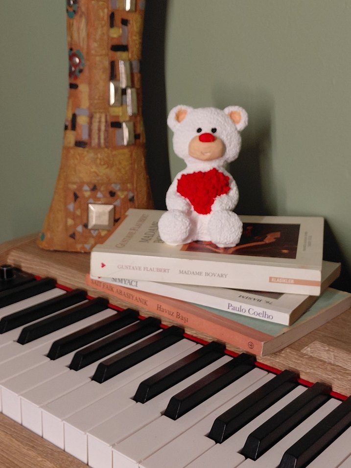 Kırmızı Kalpli Ayıcık - Görsel 3