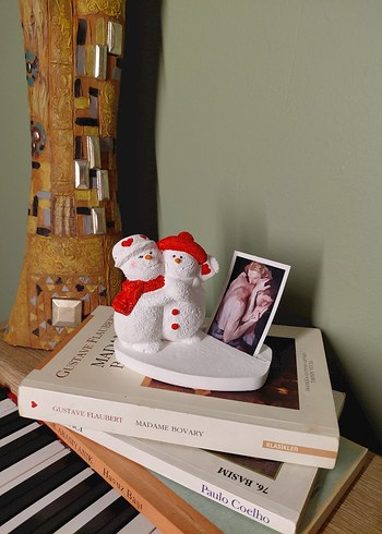 Kardan Adam Figürlü Fotoğraf Tutucu - Görsel 2