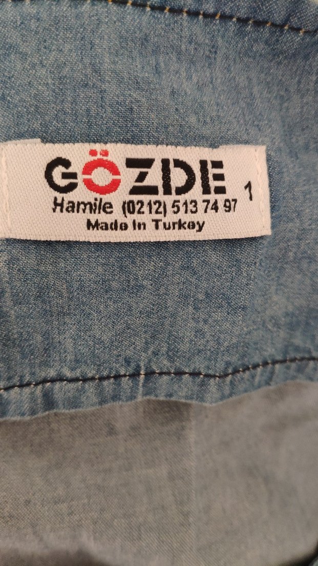 Bohem Kırmızı Uzun Hamile Elbisesi - Görsel 4