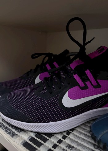 Mor Kadın Spor Ayakkabı Velcro Bağcıklı - Görsel 3