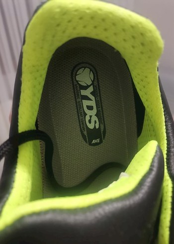 Siyah Erkek çelik burun iş Ayakkabı - Görsel 2