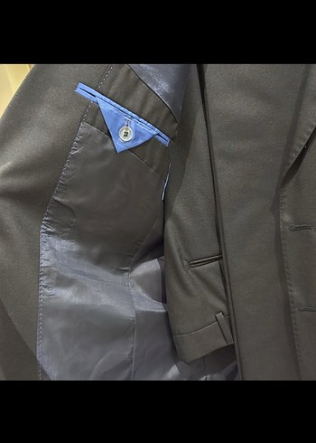 Siyah Erkek Ofis Takım Elbise Ceket - Görsel 3