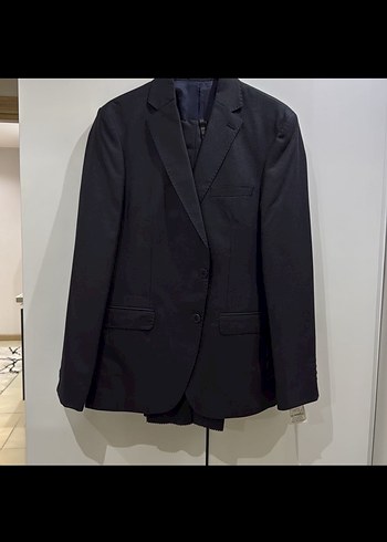 Siyah Erkek Ofis Takım Elbise Ceket - Görsel 6