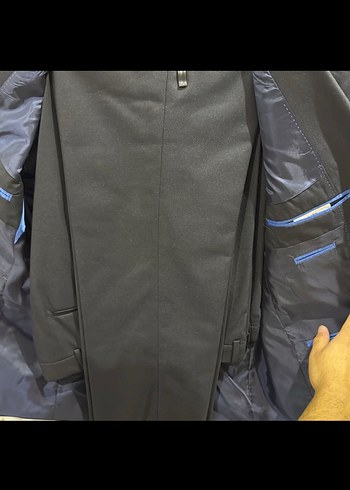 Siyah Erkek Ofis Takım Elbise Ceket - Görsel 8