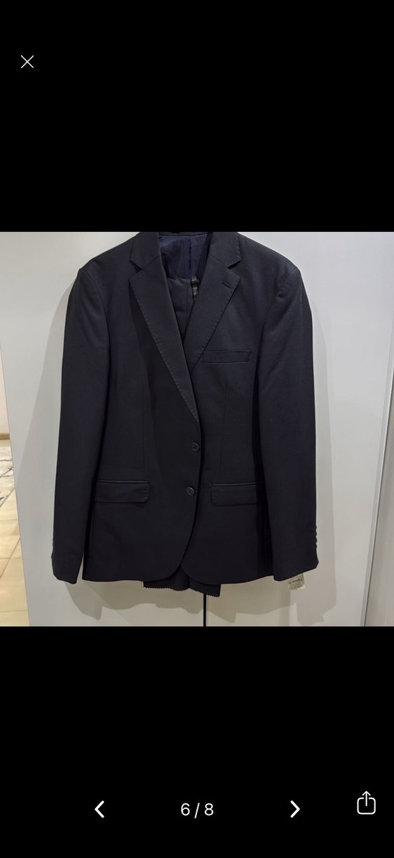 Siyah Erkek Ofis Takım Elbise Ceket - Görsel 5