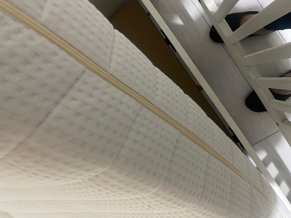 Beyaz Bebek Beşiği ve Sepeti - Görsel 5