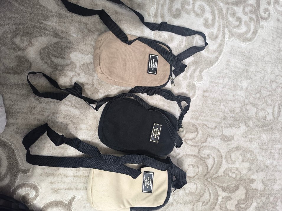 Üçlü Basic Kadın Çapraz Çanta Seti - Görsel 2