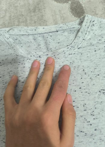 Gri Erkek Kısa Kollu Tişört - Görsel 2