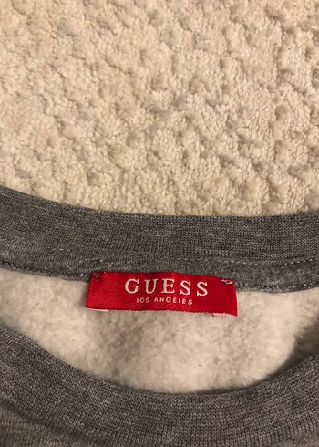 s Beden Guess Gri Kadın Sweatshirt