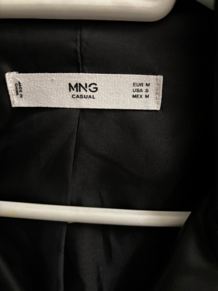 Siyah Kadın Deri Biker Ceket - Görsel 4