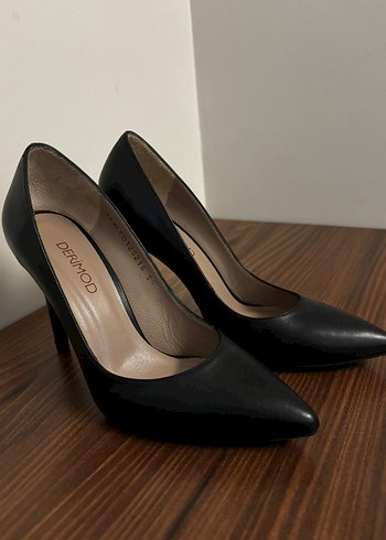 Kadın Siyah Derimod Stiletto - Görsel 5