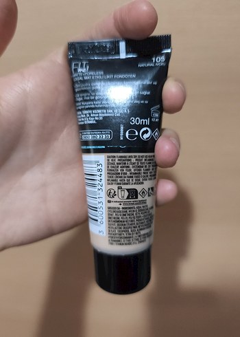 Maybelline Fit Me Matte + Poreless Fondöten 105 - Görsel 3