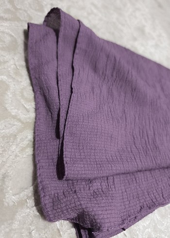 Mor Keten Piliseli Kadın Şal - Görsel 5