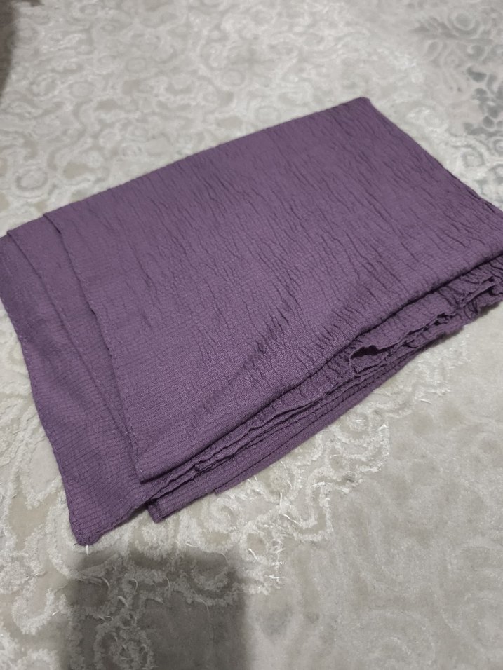 Mor Keten Piliseli Kadın Şal - Görsel 2