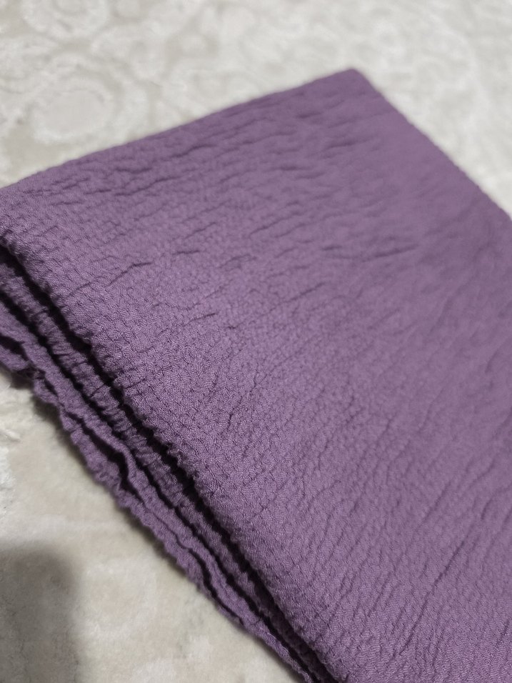 Mor Keten Piliseli Kadın Şal - Görsel 3