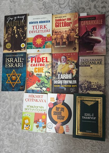 Çeşitli Tarih ve Edebiyat Kitapları Seti - Görsel 2