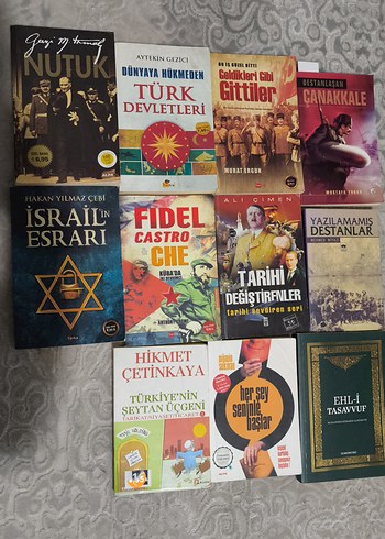 Çeşitli Tarih ve Edebiyat Kitapları Seti - Görsel 3