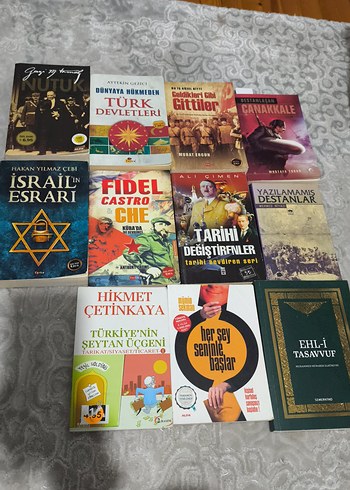 Çeşitli Tarih ve Edebiyat Kitapları Seti - Görsel 4