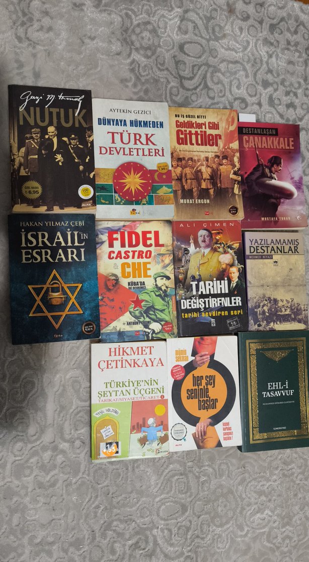 Çeşitli Tarih ve Edebiyat Kitapları Seti - Görsel 3