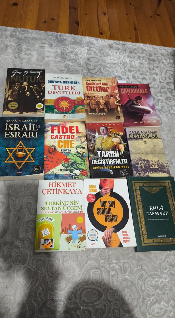 Çeşitli Tarih ve Edebiyat Kitapları Seti - Görsel 4