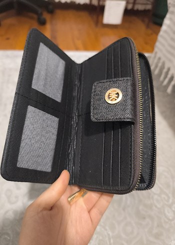 Kadın Desenli Fermuarlı Cüzdan - Görsel 3