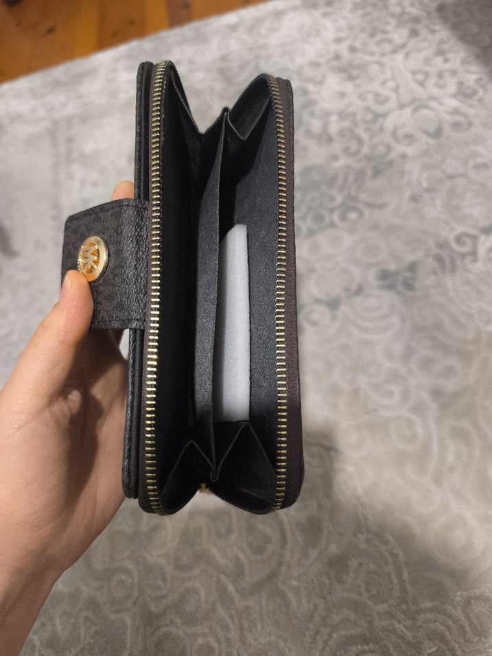 Kadın Desenli Fermuarlı Cüzdan - Görsel 2