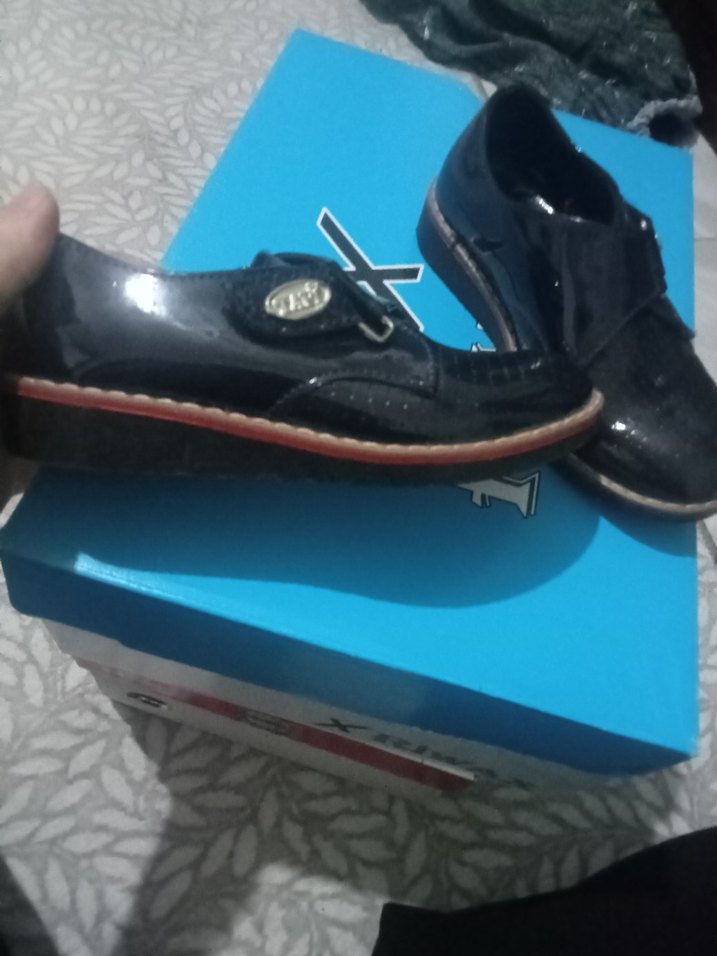 lacivert cırtlı Desenli Erkek çocuk Ayakkabısi - Görsel 2