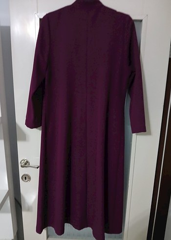 mor Kadın Fermuarlı Uzun partuse - Görsel 2