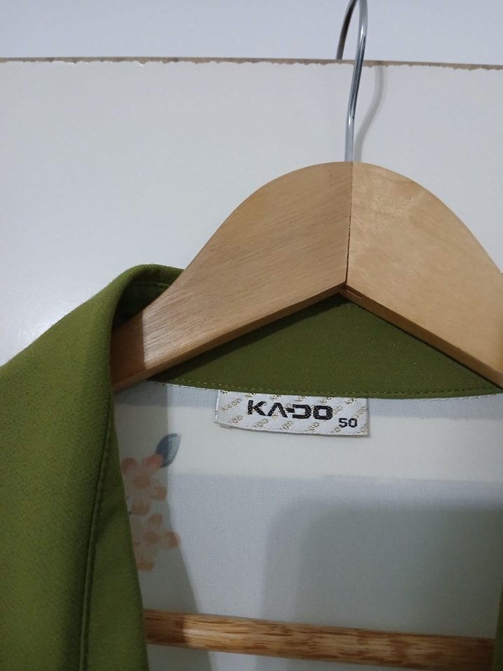 Çiçek Desenli Kadın Uzun Tunik - Görsel 4