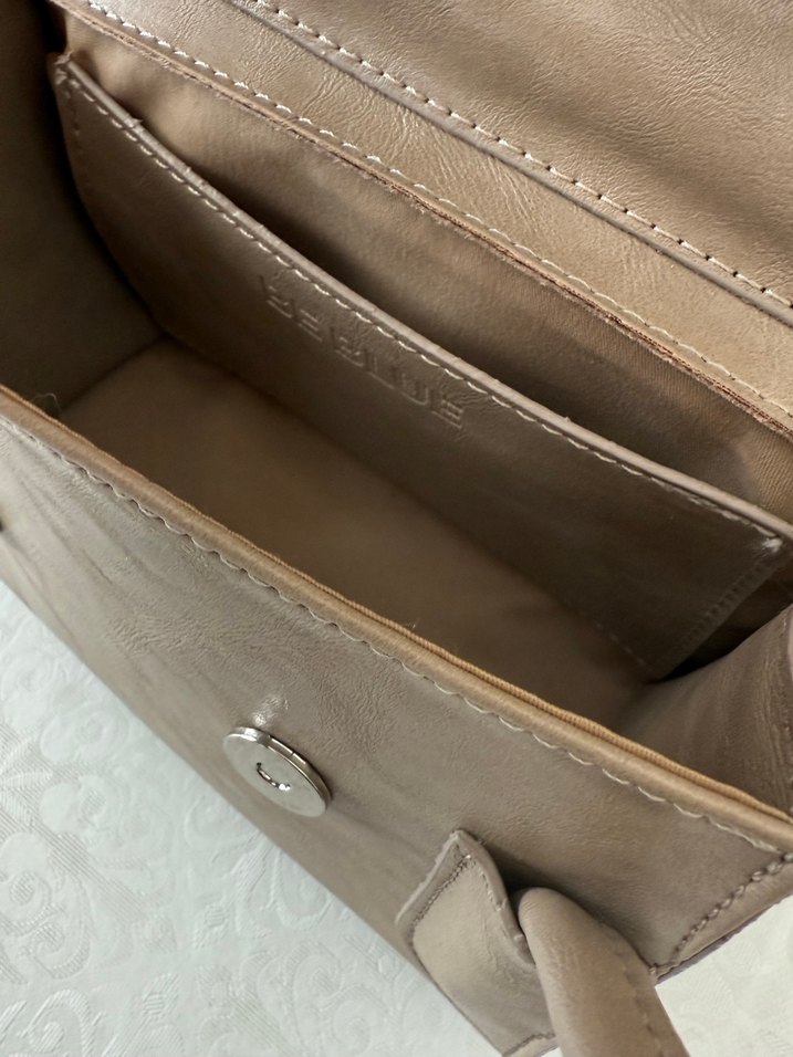 Bej Deri Kadın Çanta BE BLUE - Görsel 2