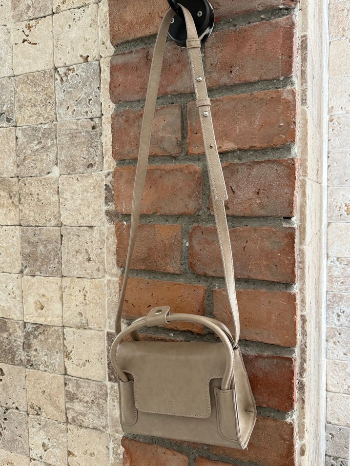 Bej Deri Kadın Çanta BE BLUE - Görsel 4