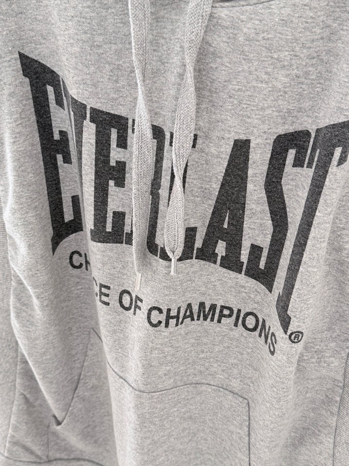 Gri Everlast Detaylı Kolsuz Sweatshirt - Görsel 2