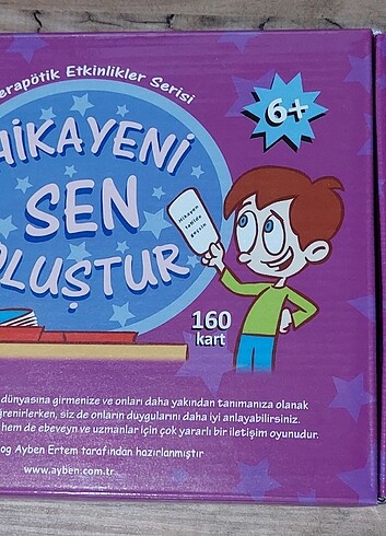 Diğer Hikayeni sen oluştur kutu oyuncak 