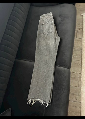 Gri  Kadın Denim Pantolon Zara - Görsel 3