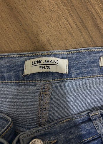 Lc waikiki düşük bel İspanyol paça jean - Görsel 3