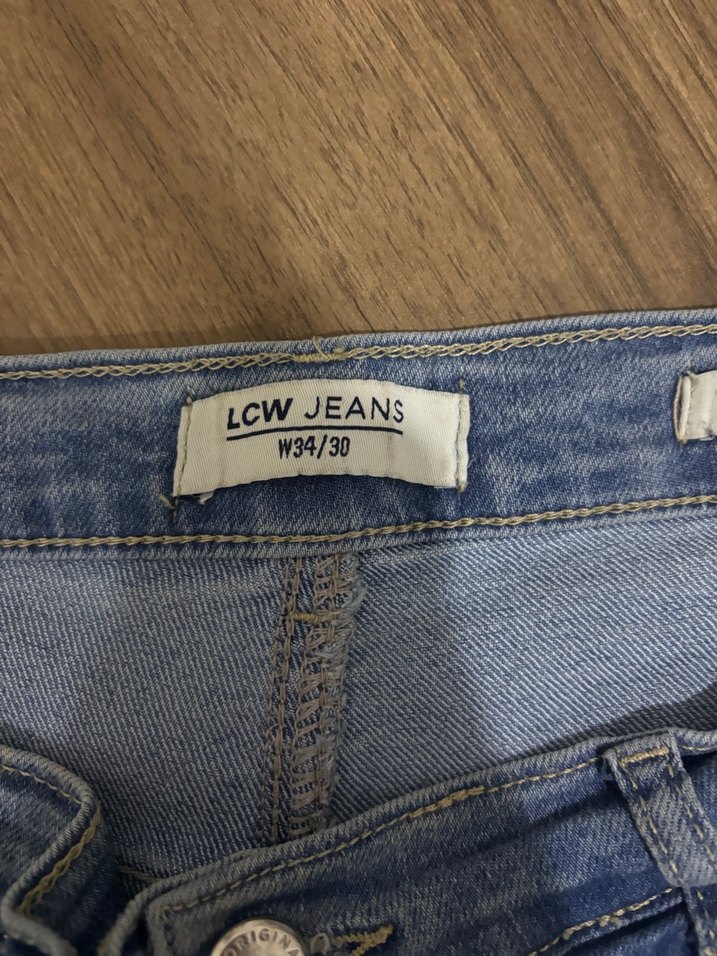 Lc waikiki düşük bel İspanyol paça jean - Görsel 3